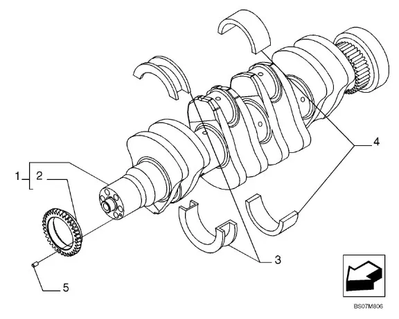 500054638 - вкладыши ремонтного размена 0,25